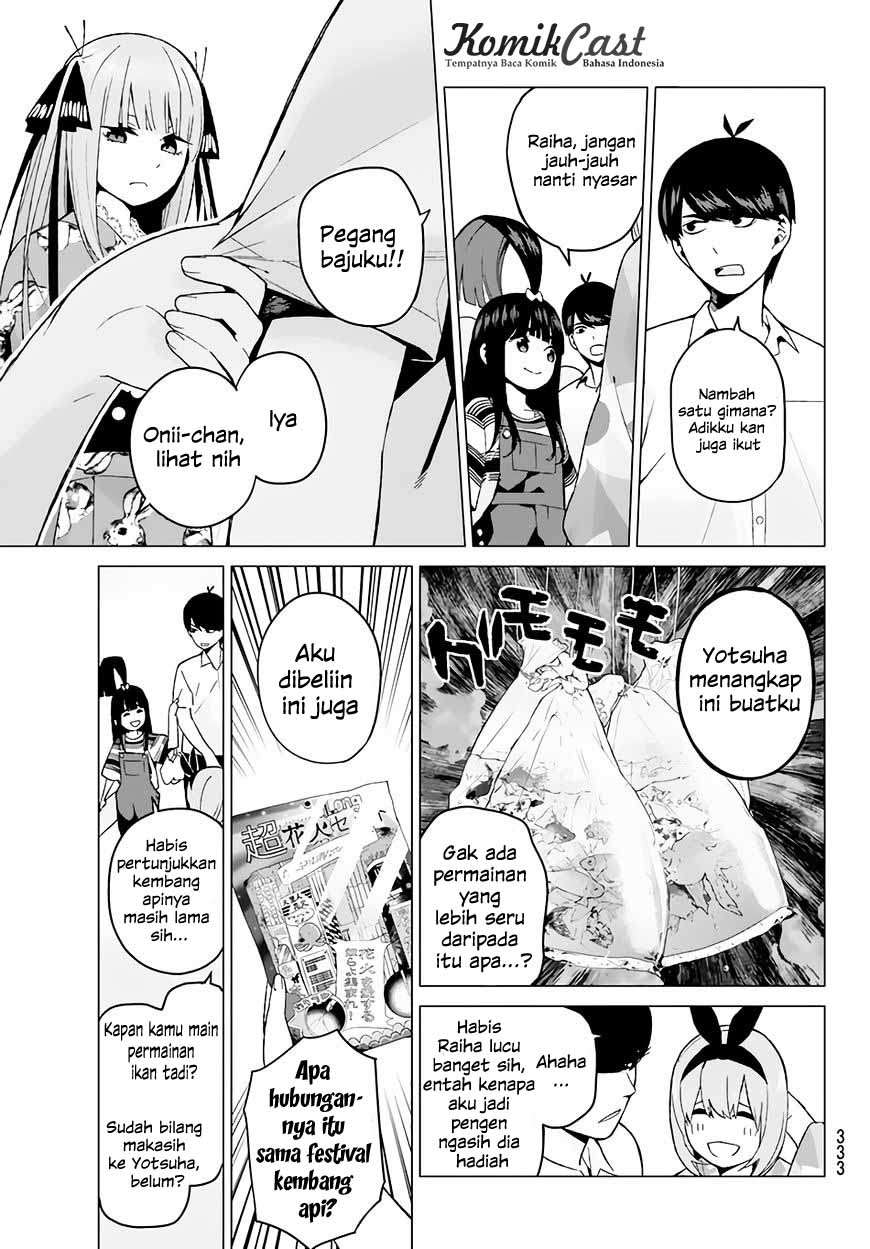 Go-toubun no Hanayome Chapter 8 Gambar 7