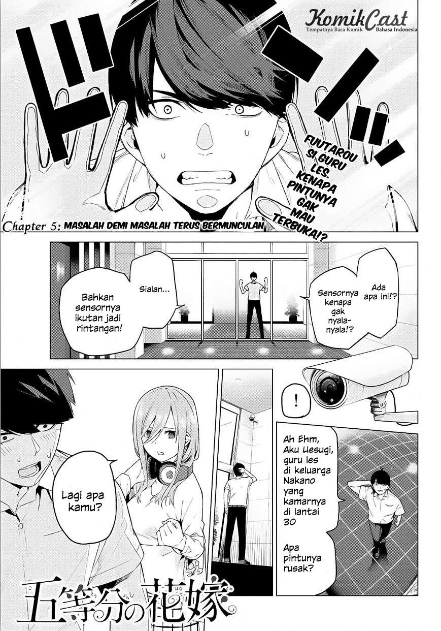 Komik Go-toubun no Hanayome Chapter 5 gambar nomor 1