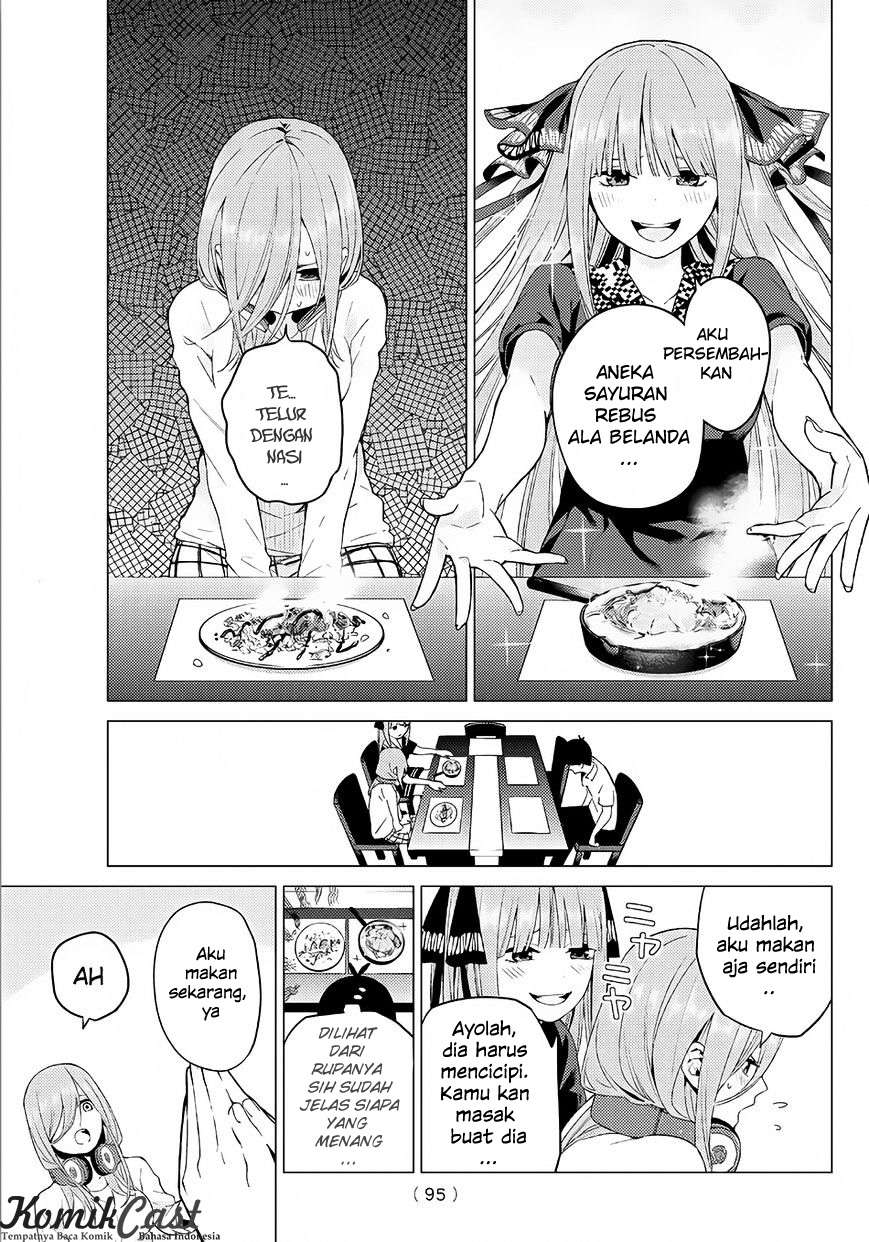 Go-toubun no Hanayome Chapter 5 Gambar 12
