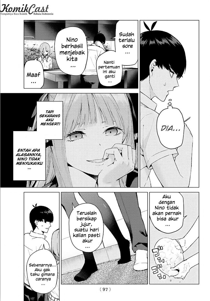 Go-toubun no Hanayome Chapter 5 Gambar 14