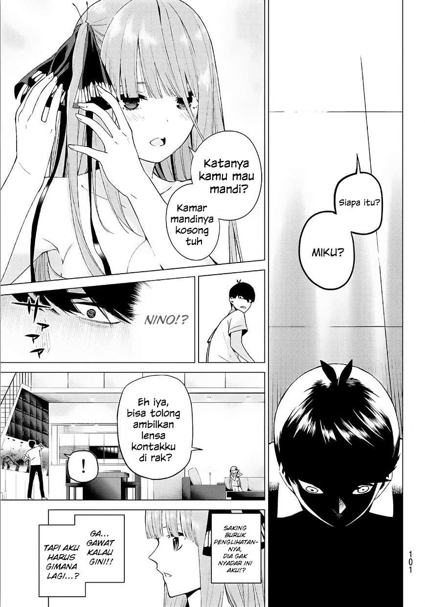 Go-toubun no Hanayome Chapter 5 Gambar 18