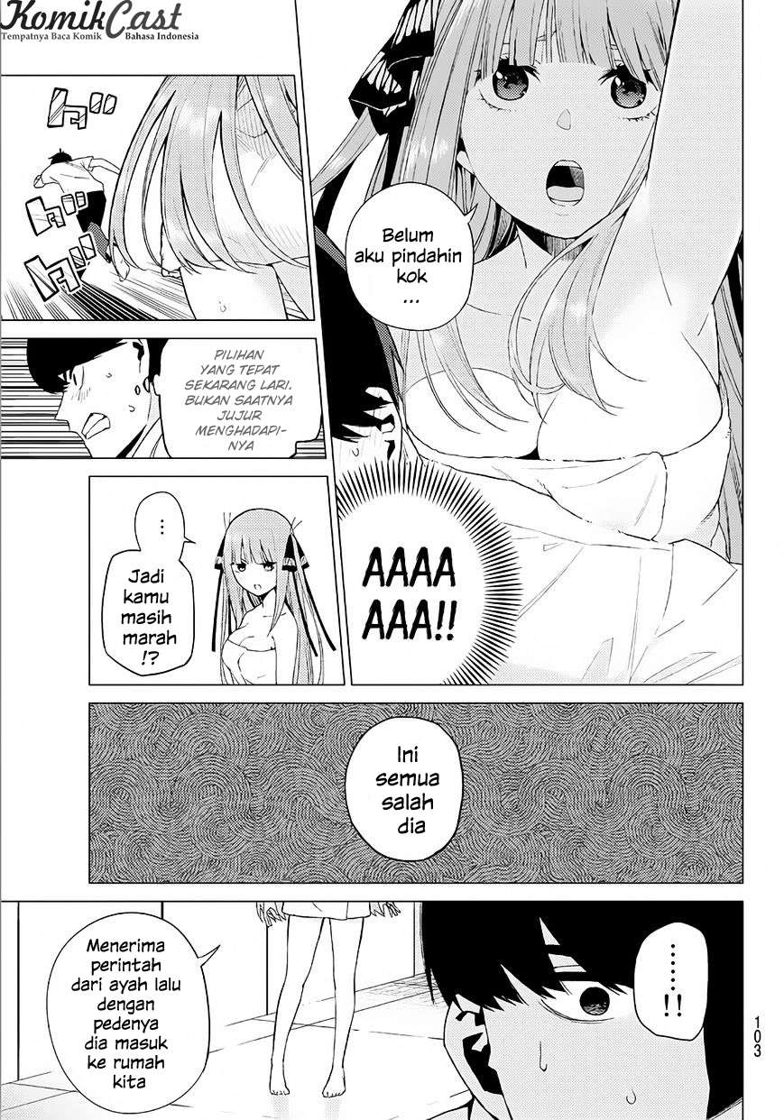 Go-toubun no Hanayome Chapter 5 Gambar 20
