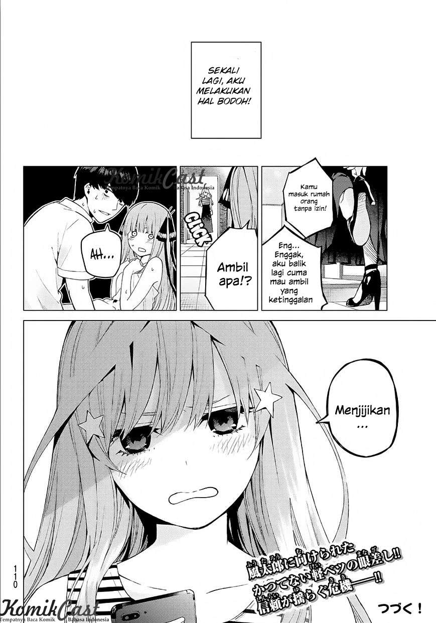 Go-toubun no Hanayome Chapter 5 Gambar 27
