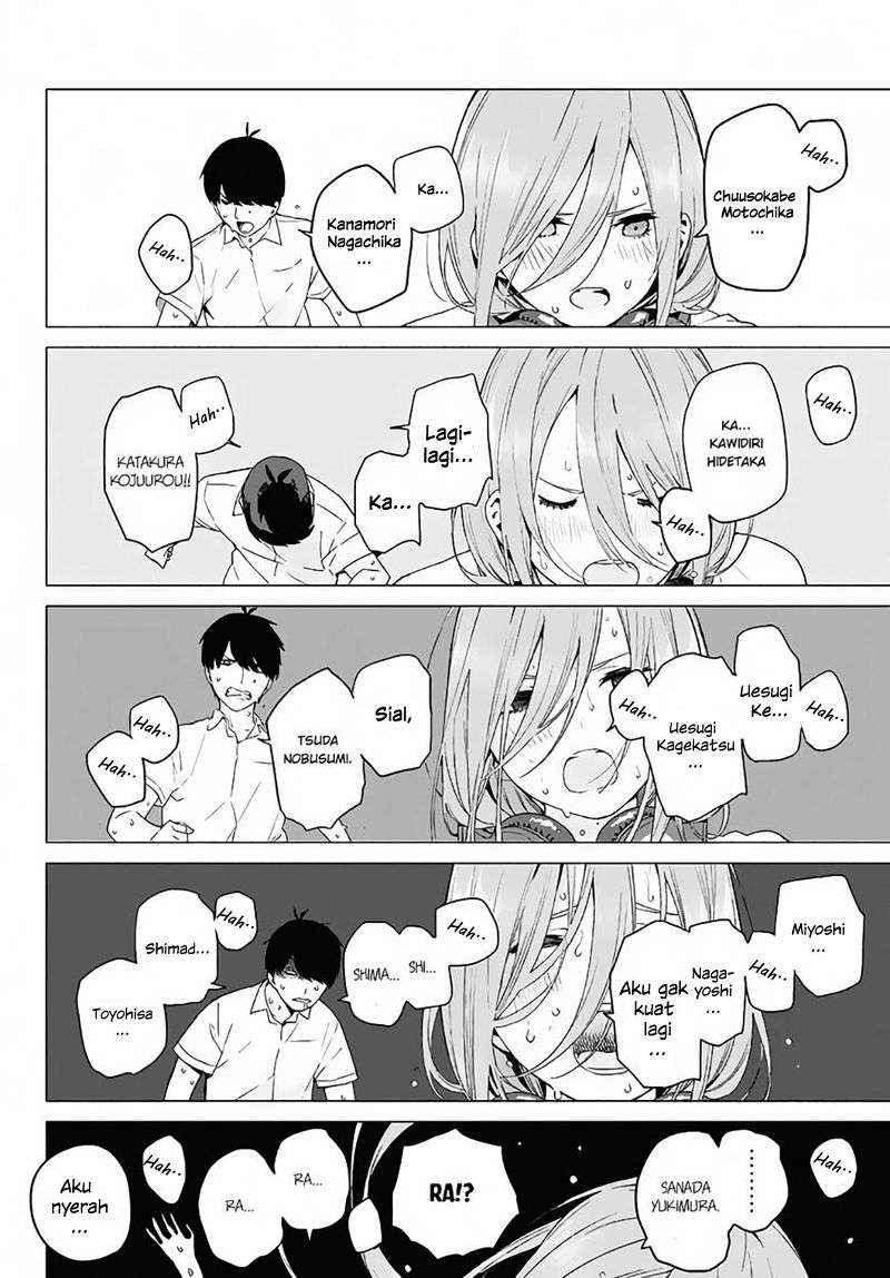 Go-toubun no Hanayome Chapter 4 Gambar 11