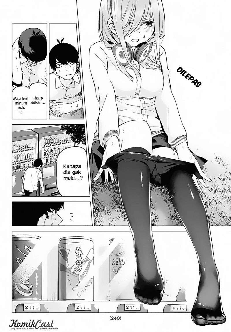 Go-toubun no Hanayome Chapter 4 Gambar 13