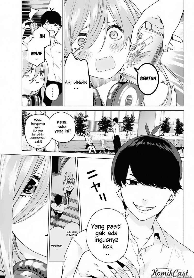 Go-toubun no Hanayome Chapter 4 Gambar 14