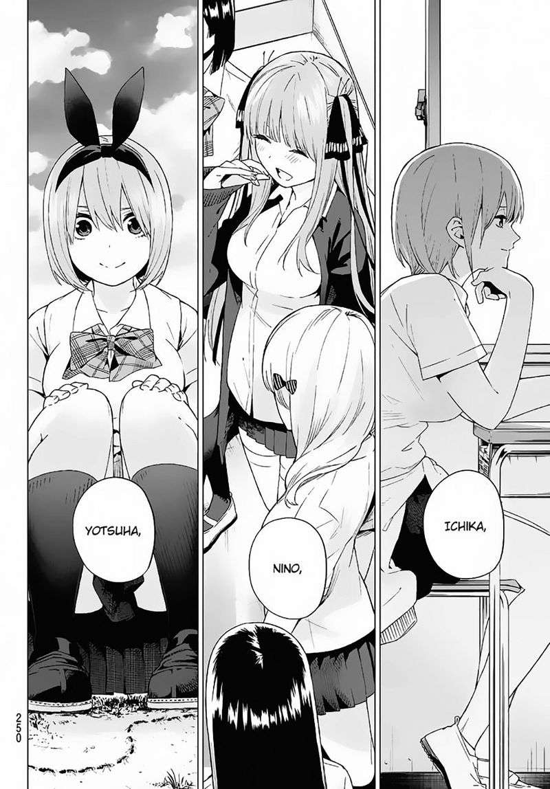 Go-toubun no Hanayome Chapter 4 Gambar 23