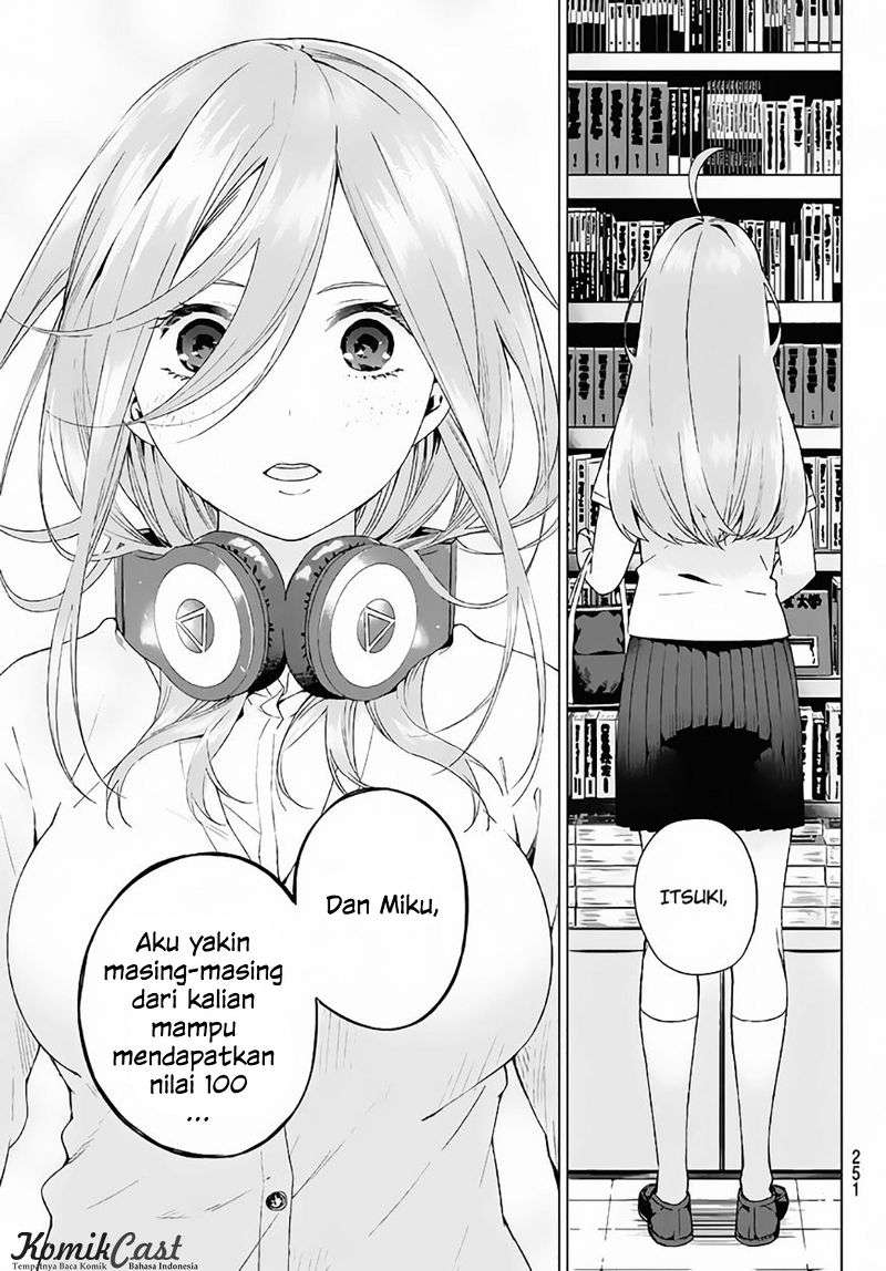 Go-toubun no Hanayome Chapter 4 Gambar 24