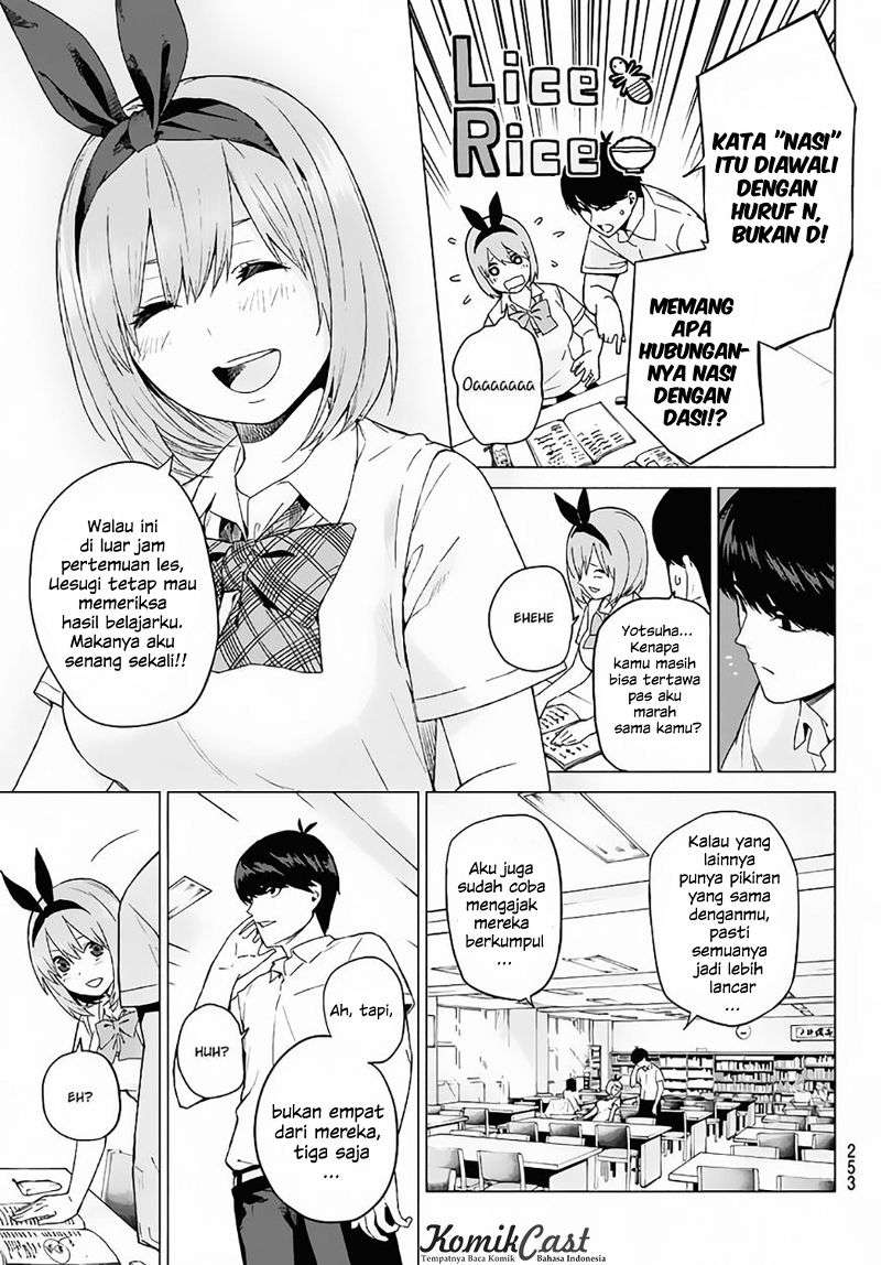 Go-toubun no Hanayome Chapter 4 Gambar 26