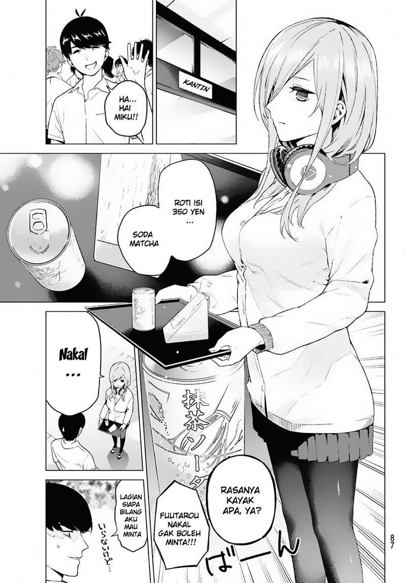 Go-toubun no Hanayome Chapter 3 Gambar 10