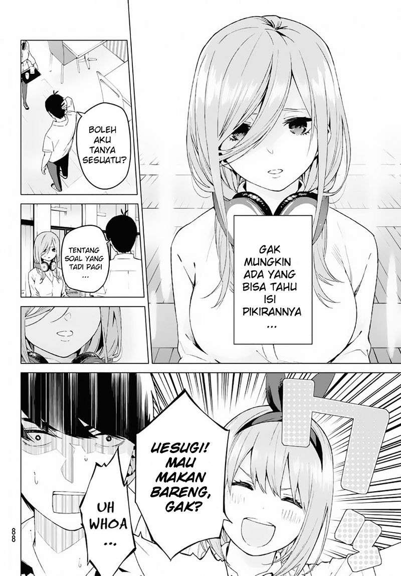 Go-toubun no Hanayome Chapter 3 Gambar 11