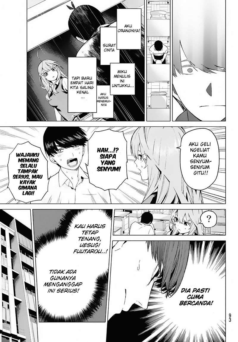 Go-toubun no Hanayome Chapter 3 Gambar 16