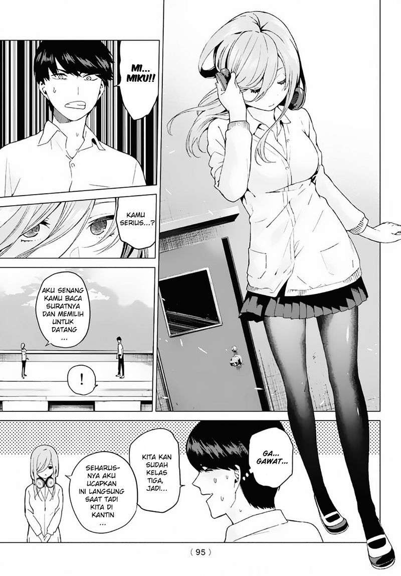 Go-toubun no Hanayome Chapter 3 Gambar 18