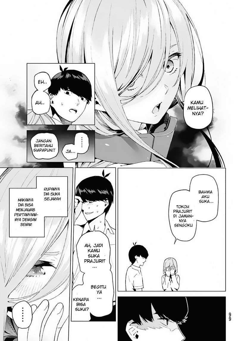 Go-toubun no Hanayome Chapter 3 Gambar 22