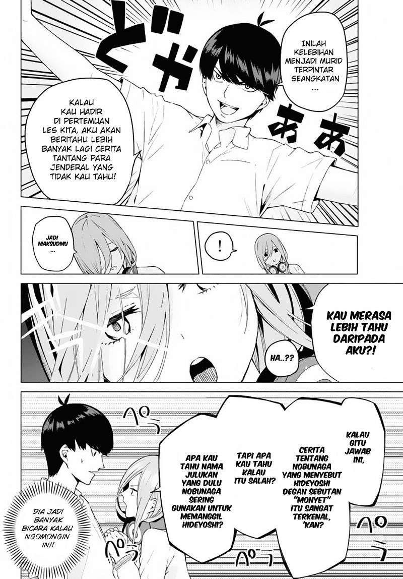 Go-toubun no Hanayome Chapter 3 Gambar 25