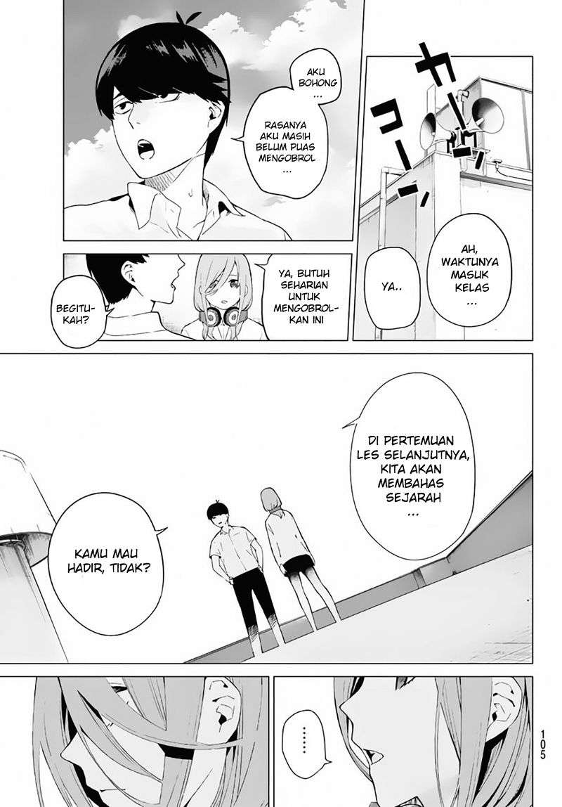 Go-toubun no Hanayome Chapter 3 Gambar 28