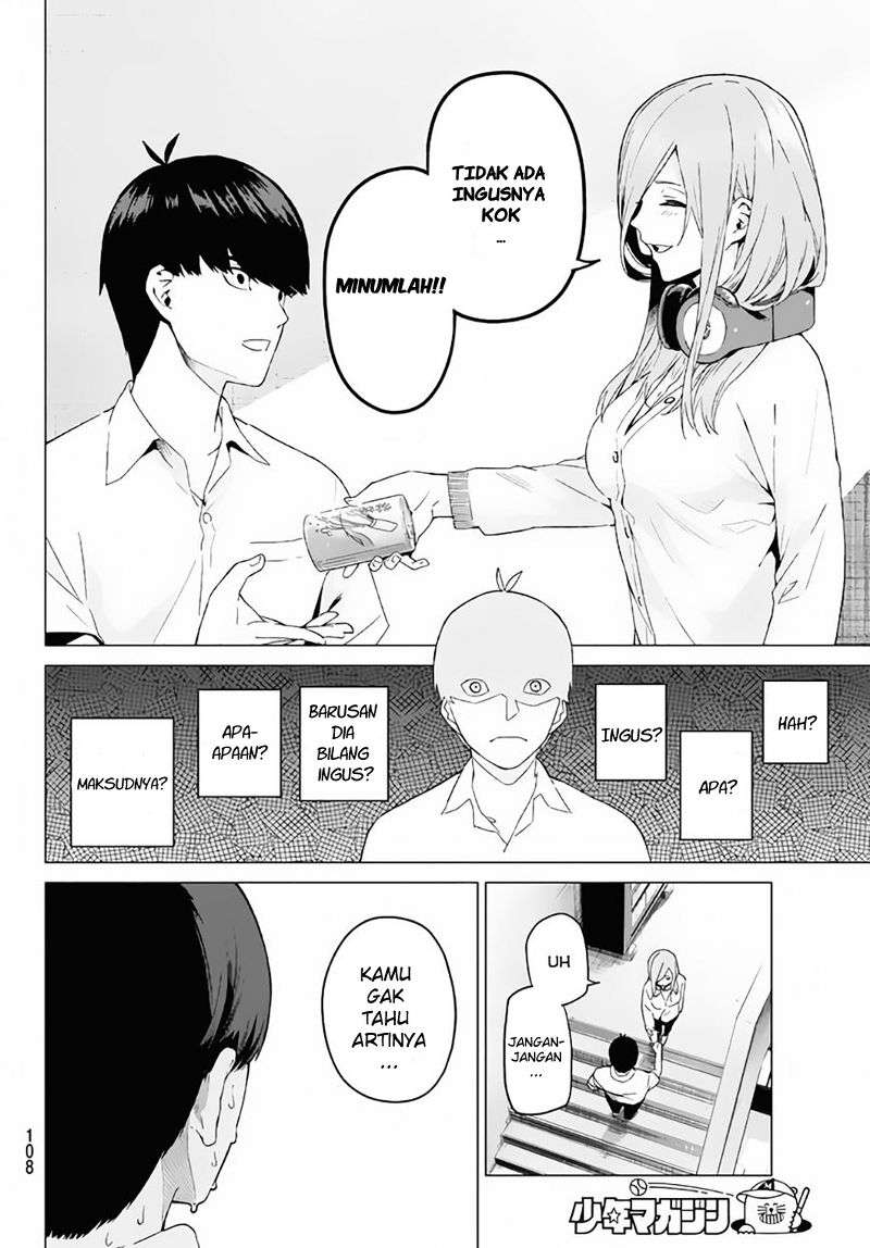 Go-toubun no Hanayome Chapter 3 Gambar 30