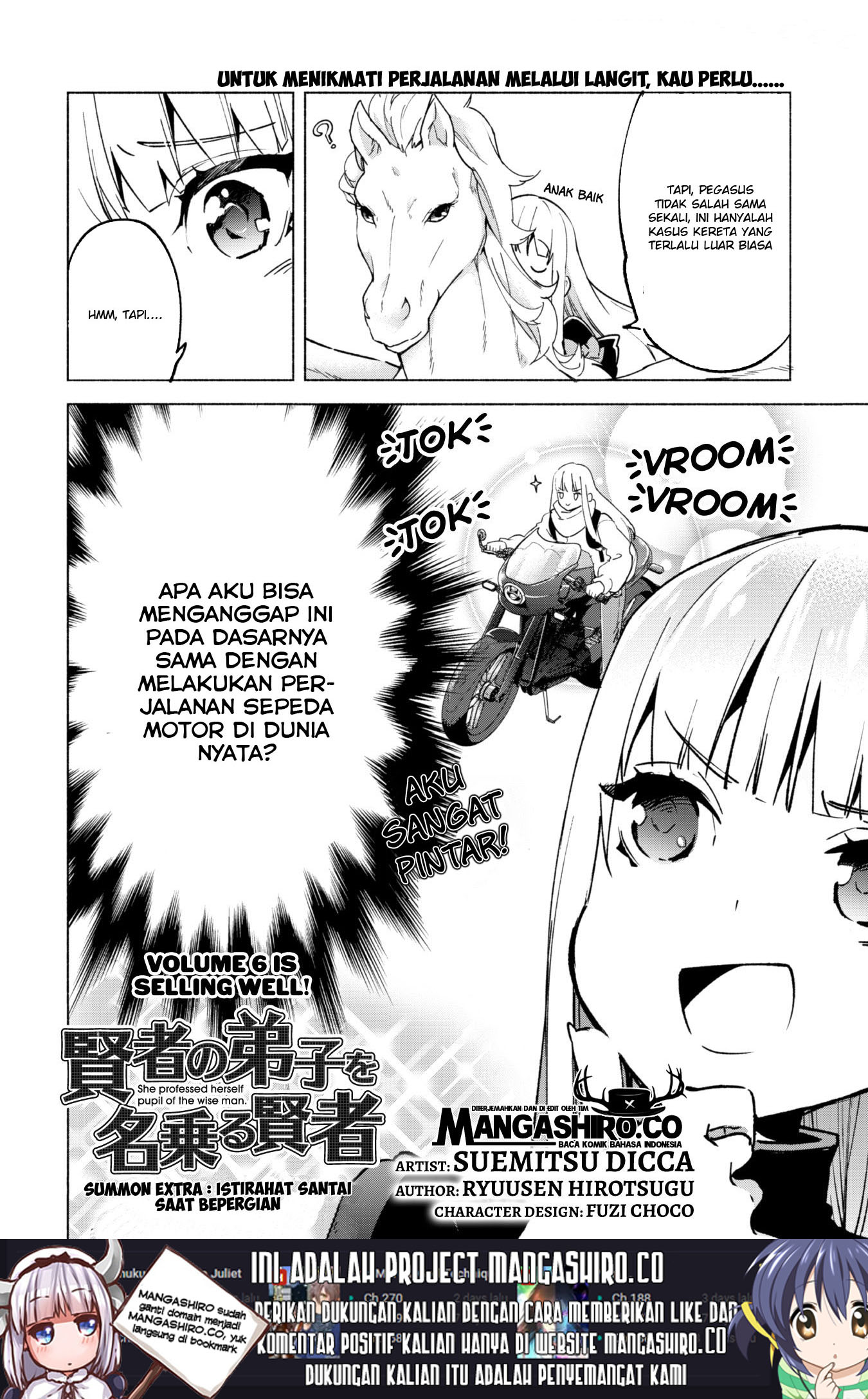 Kenja No Deshi Wo Nanoru Kenja Chapter 39.5 Gambar 3