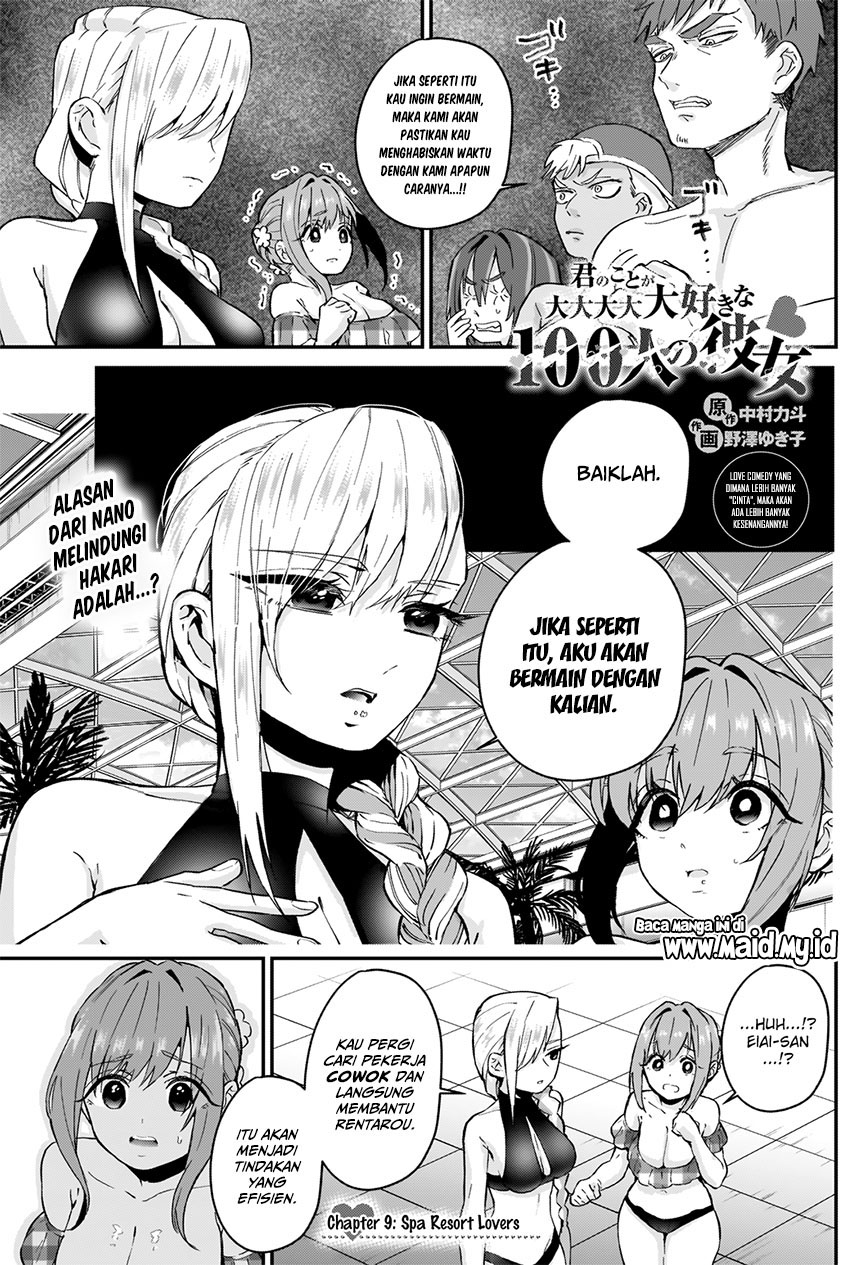Kimi no Koto ga Dai Dai Dai Dai Daisuki na 100-ri no Kanojo Chapter 09 Gambar 4