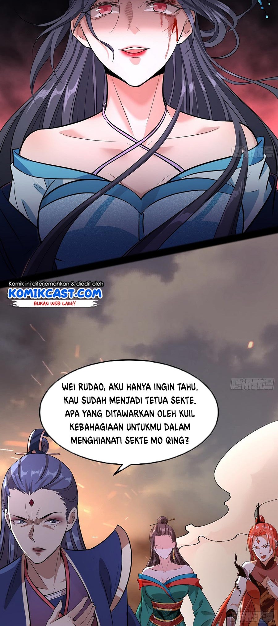 I’m An Evil God Chapter 50 Gambar 56