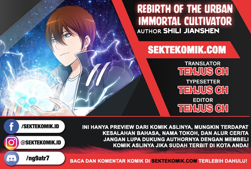 Komik Rebirth Of The Urban Immortal Cultivator Chapter 404 gambar nomor 1