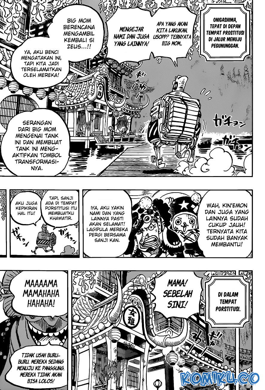 One Piece Chapter 983 Gambar 4