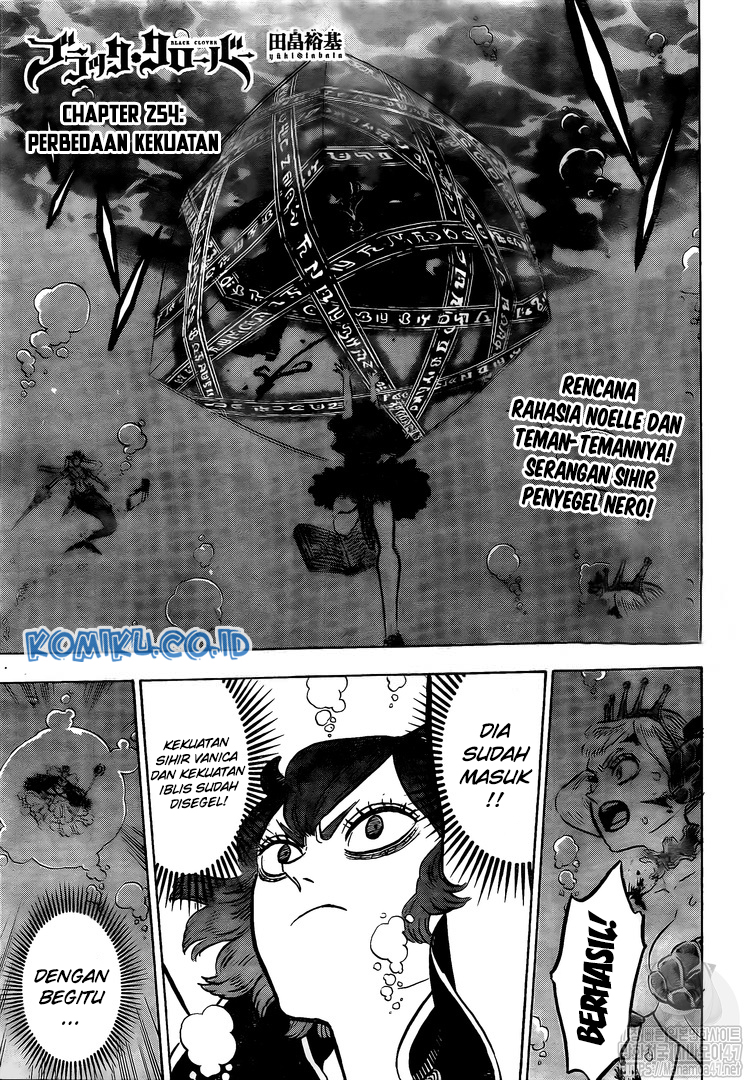 Manga Black Clover Chapter 254 gambar nomor 2