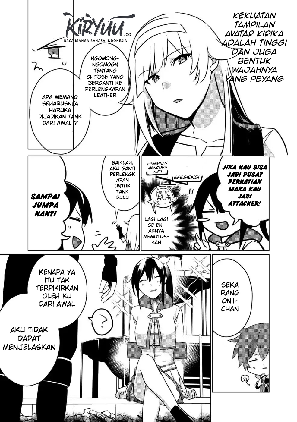 Hai Gamer na Imouto to Hajimeru VRMMO Seikatsu Chapter 03 Gambar 21