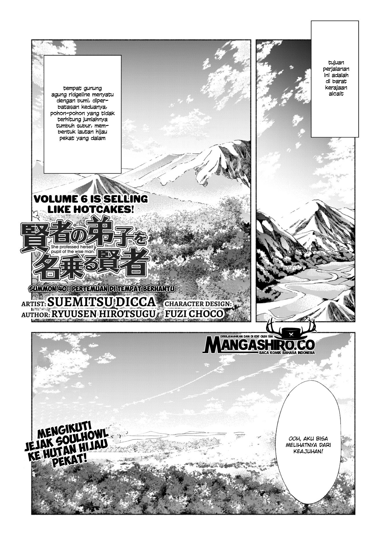 Manga Kenja No Deshi Wo Nanoru Kenja Chapter 40 gambar nomor 2