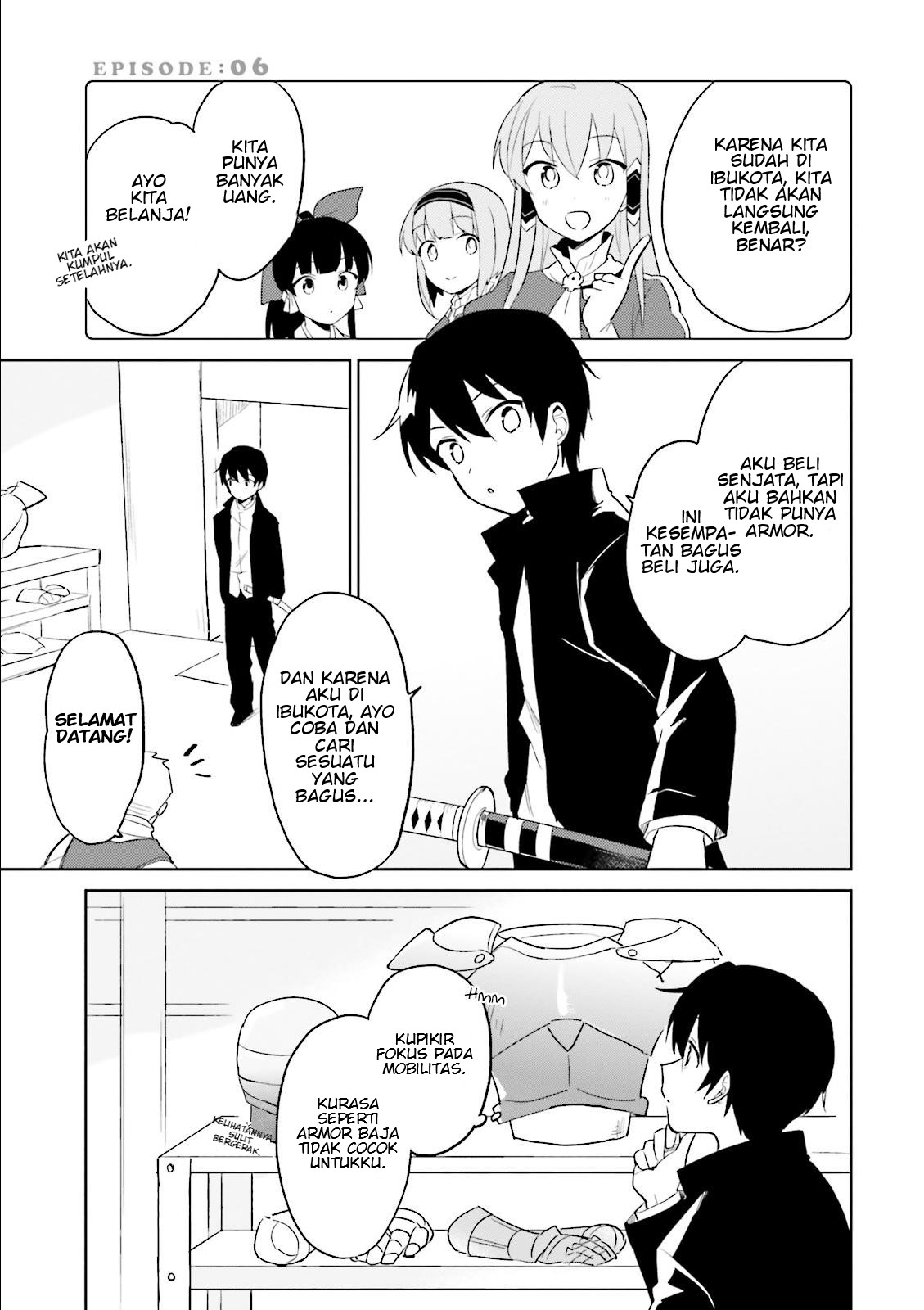 Manga Isekai wa Smartphone to Tomo ni. Chapter 06 gambar nomor 2