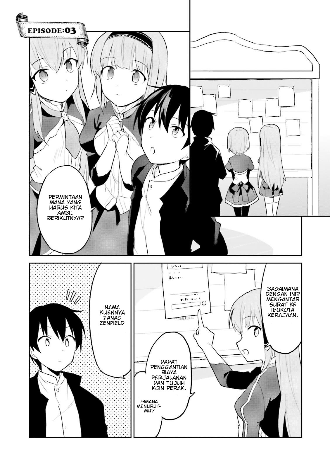 Manga Isekai wa Smartphone to Tomo ni. Chapter 03 gambar nomor 2