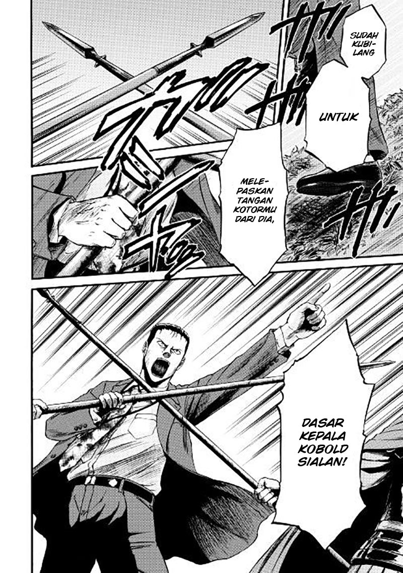 Gate – Jietai Kare no Chi nite Kaku Tatakeri Chapter 64 Gambar 23