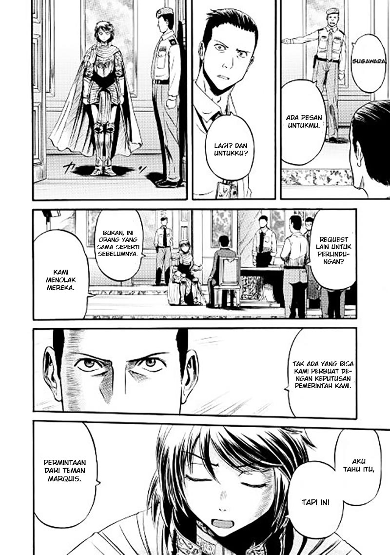 Gate – Jietai Kare no Chi nite Kaku Tatakeri Chapter 63.2 Gambar 11