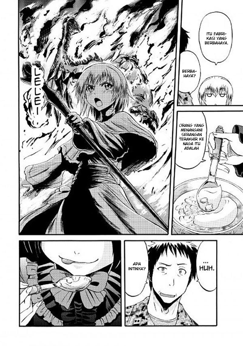 Gate – Jietai Kare no Chi nite Kaku Tatakeri Chapter 62 Gambar 13