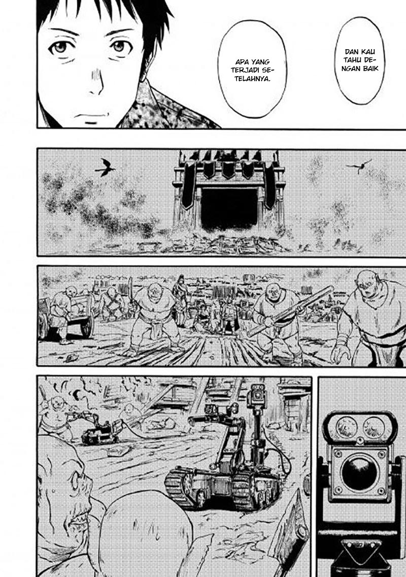 Gate – Jietai Kare no Chi nite Kaku Tatakeri Chapter 62 Gambar 16