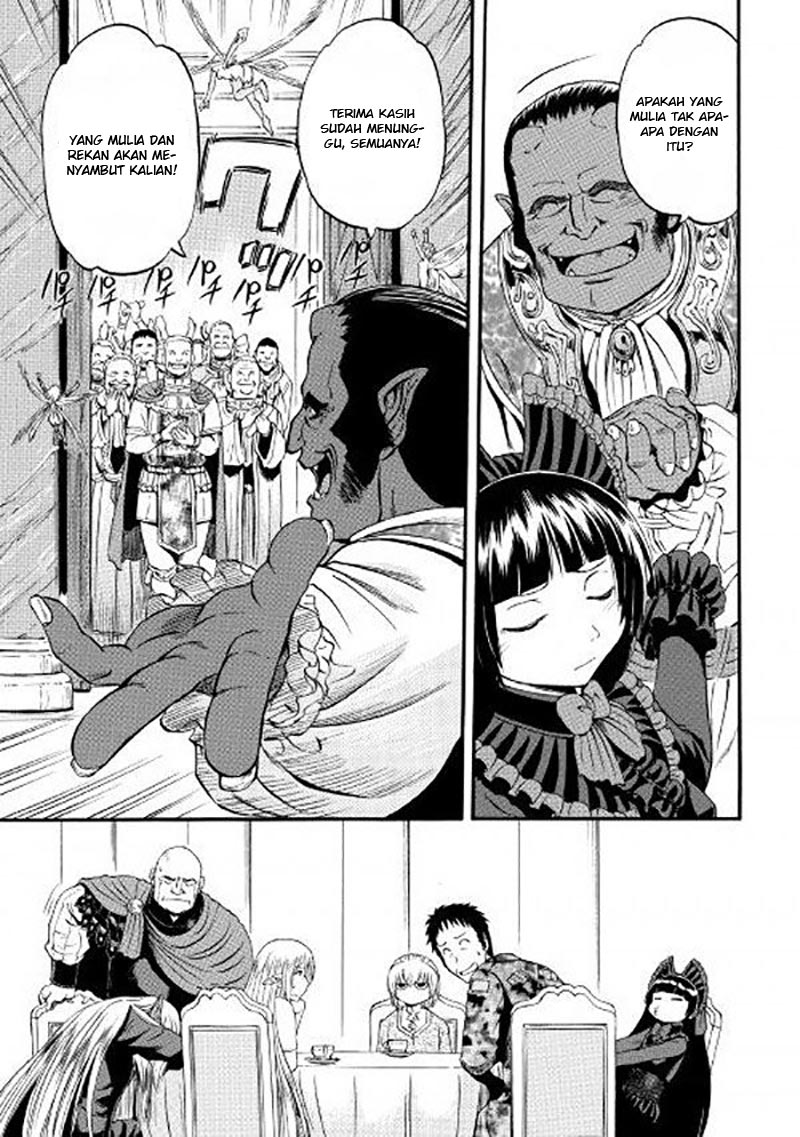 Gate – Jietai Kare no Chi nite Kaku Tatakeri Chapter 62 Gambar 24