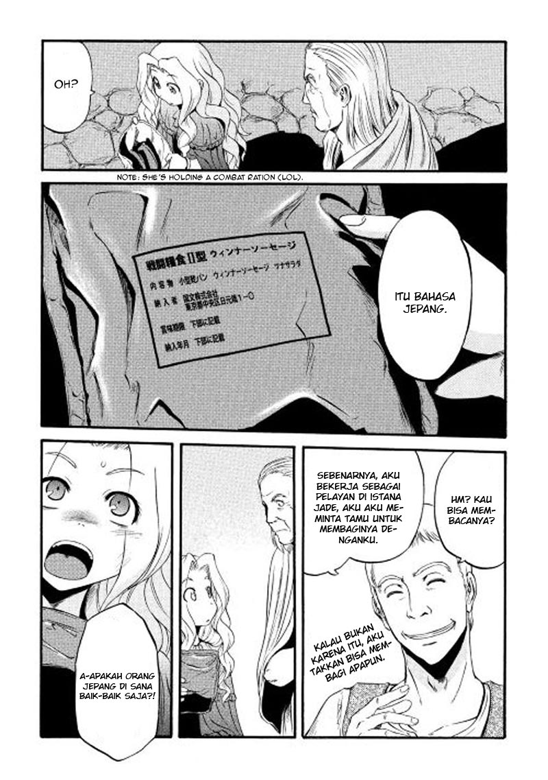 Gate – Jietai Kare no Chi nite Kaku Tatakeri Chapter 60 Gambar 31