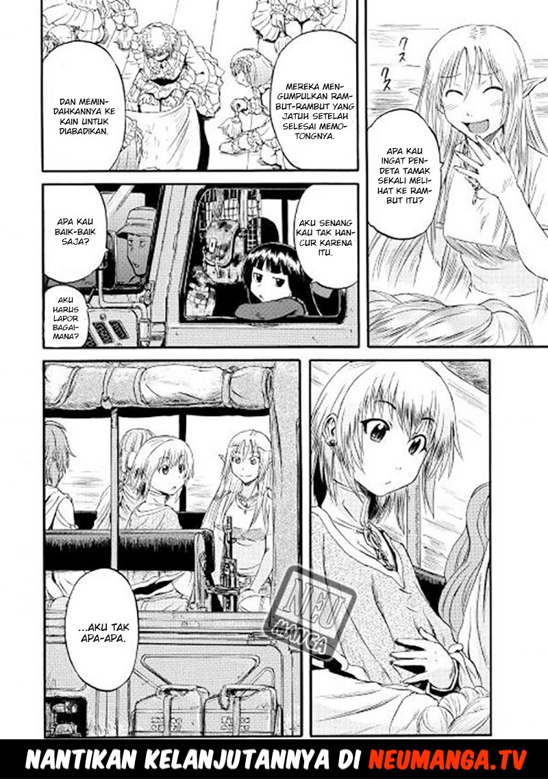 Gate – Jietai Kare no Chi nite Kaku Tatakeri Chapter 58 Gambar 41