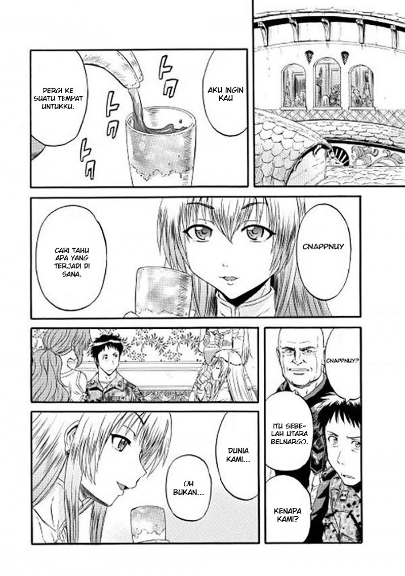 Gate – Jietai Kare no Chi nite Kaku Tatakeri Chapter 58 Gambar 23