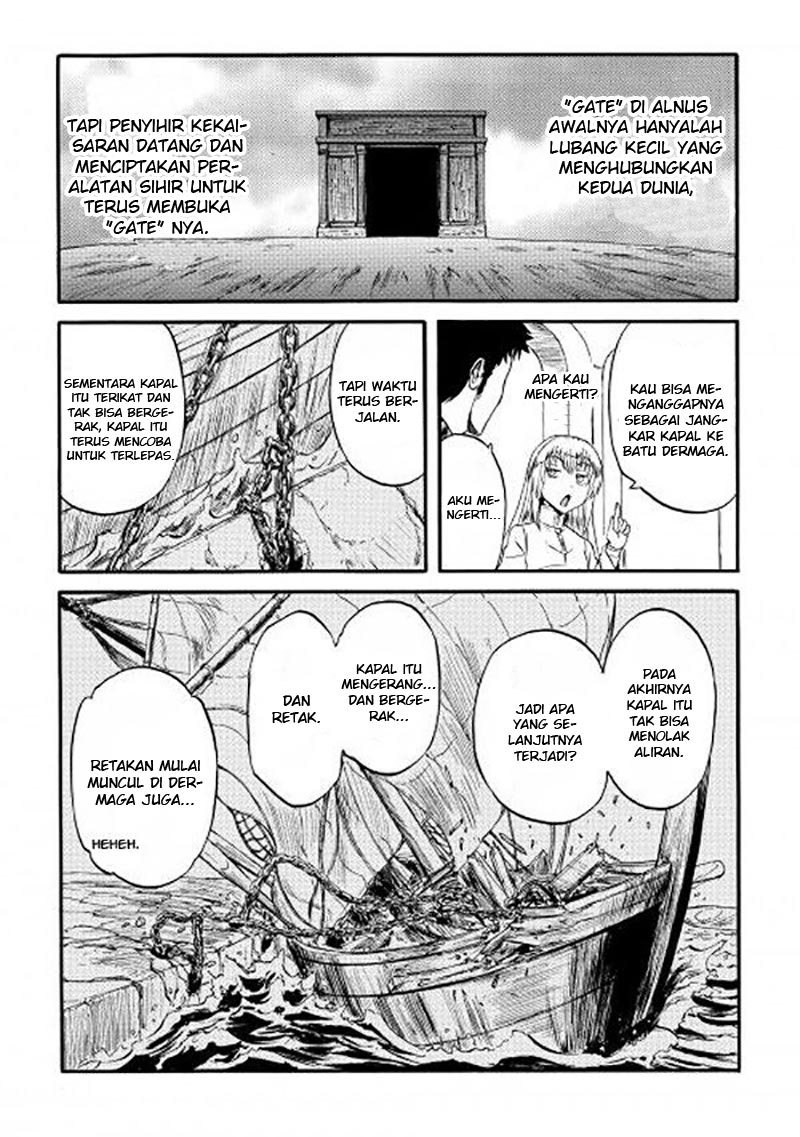 Gate – Jietai Kare no Chi nite Kaku Tatakeri Chapter 58 Gambar 26