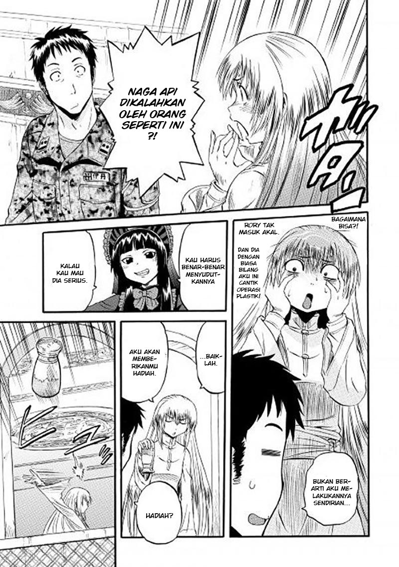 Gate – Jietai Kare no Chi nite Kaku Tatakeri Chapter 58 Gambar 34