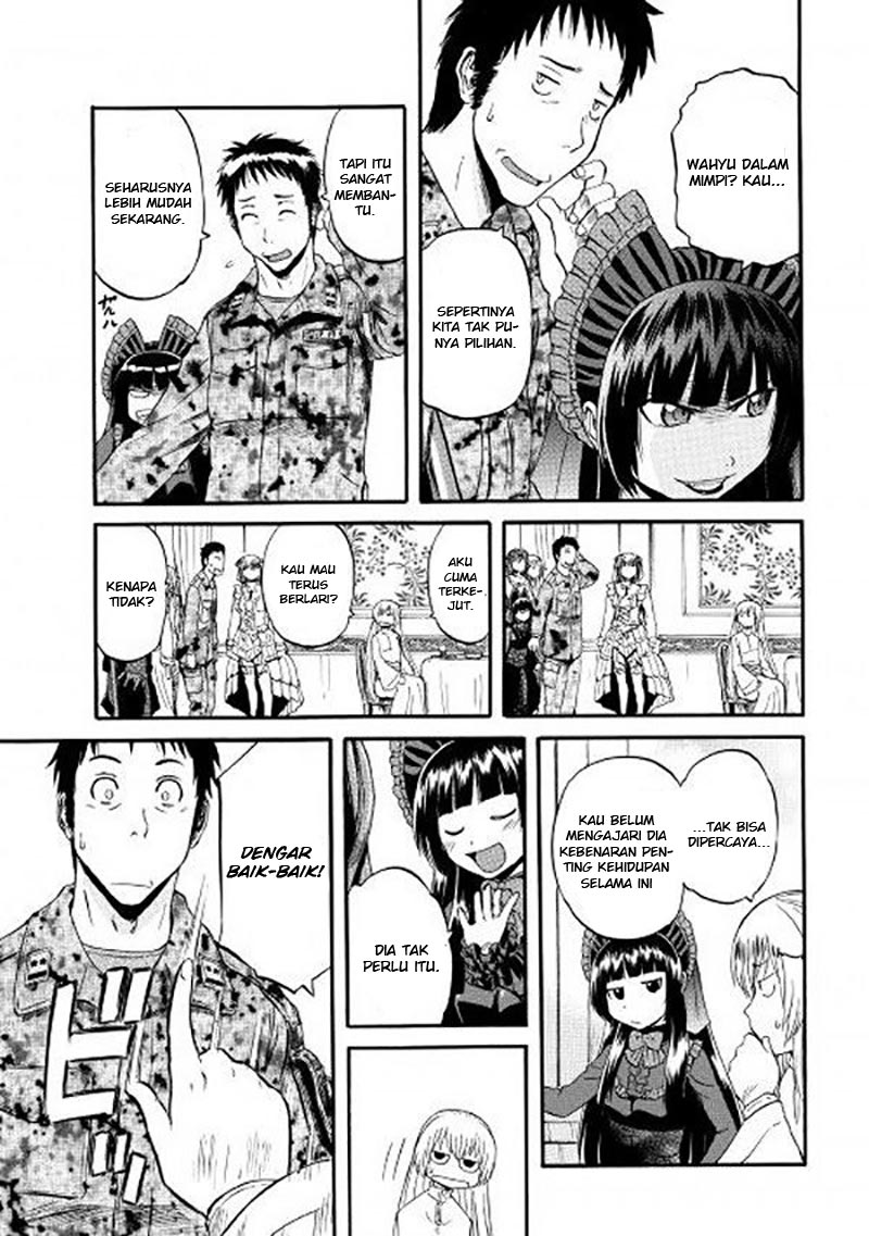 Gate – Jietai Kare no Chi nite Kaku Tatakeri Chapter 58 Gambar 36