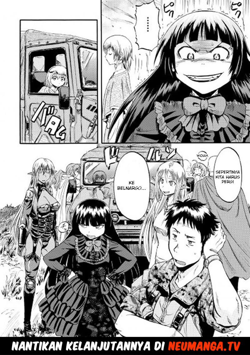 Gate – Jietai Kare no Chi nite Kaku Tatakeri Chapter 56 Gambar 42