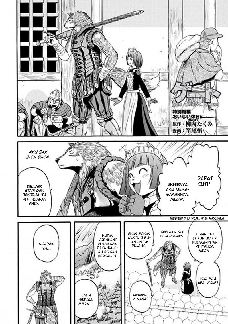 Gate – Jietai Kare no Chi nite Kaku Tatakeri Chapter 56 Gambar 44