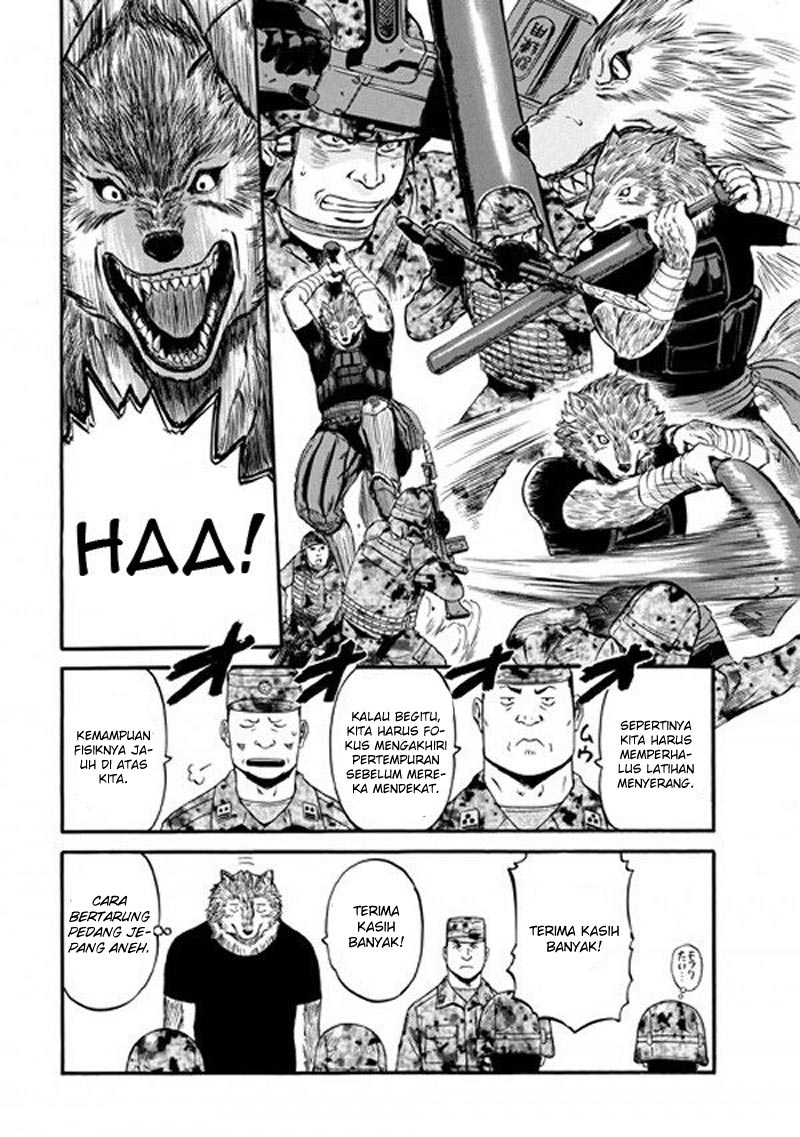 Gate – Jietai Kare no Chi nite Kaku Tatakeri Chapter 56 Gambar 55