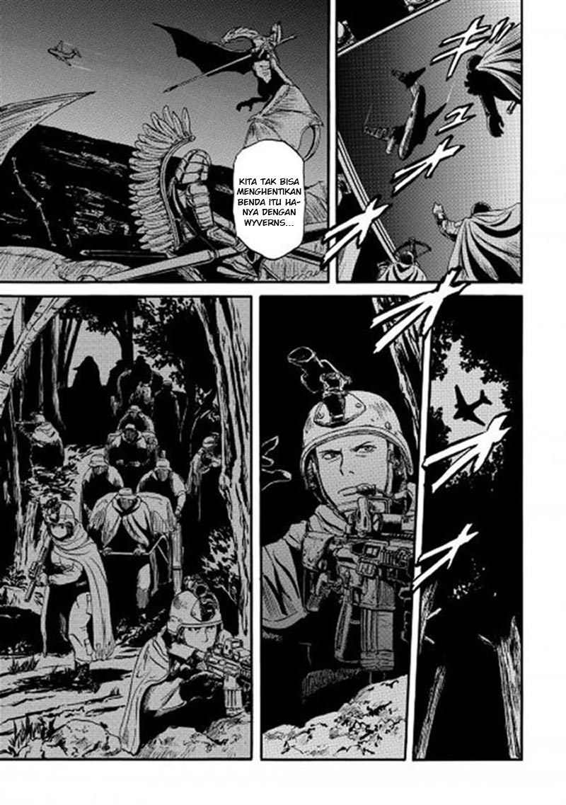 Gate – Jietai Kare no Chi nite Kaku Tatakeri Chapter 56 Gambar 9