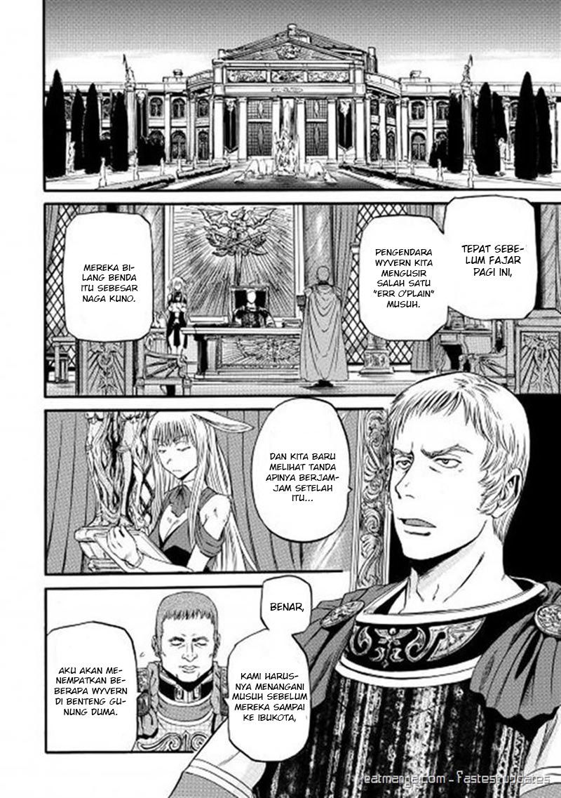 Gate – Jietai Kare no Chi nite Kaku Tatakeri Chapter 56 Gambar 10