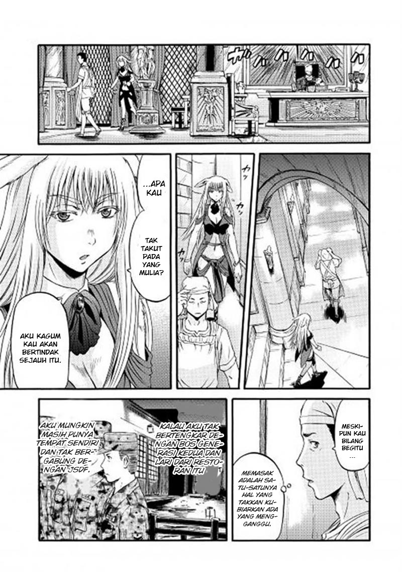 Gate – Jietai Kare no Chi nite Kaku Tatakeri Chapter 56 Gambar 23