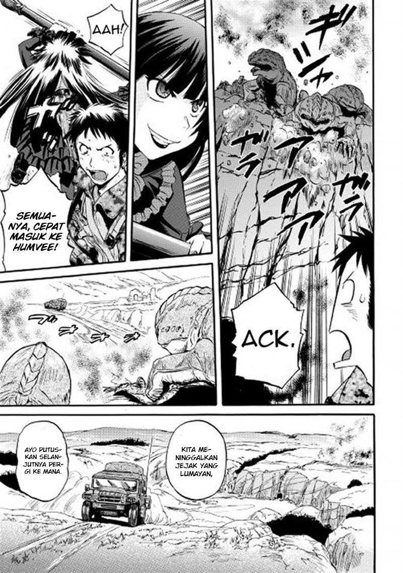 Gate – Jietai Kare no Chi nite Kaku Tatakeri Chapter 56 Gambar 35