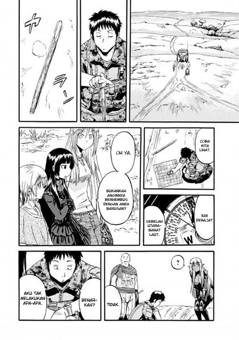 Gate – Jietai Kare no Chi nite Kaku Tatakeri Chapter 56 Gambar 36